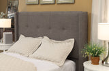 Madeleine Dolphin Linen King Wingback Platform Storage Bed - Ornate Home