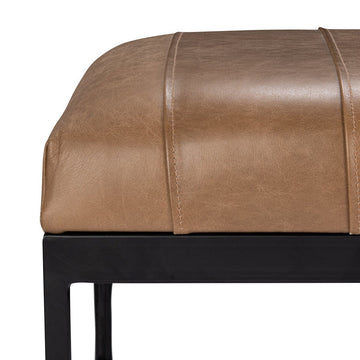 Madeleine Dune Walnut Accent Bench - Ornate Home