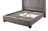 Madeleine Wingback California King Upholstered Platform Storage Bed - Ornate Home