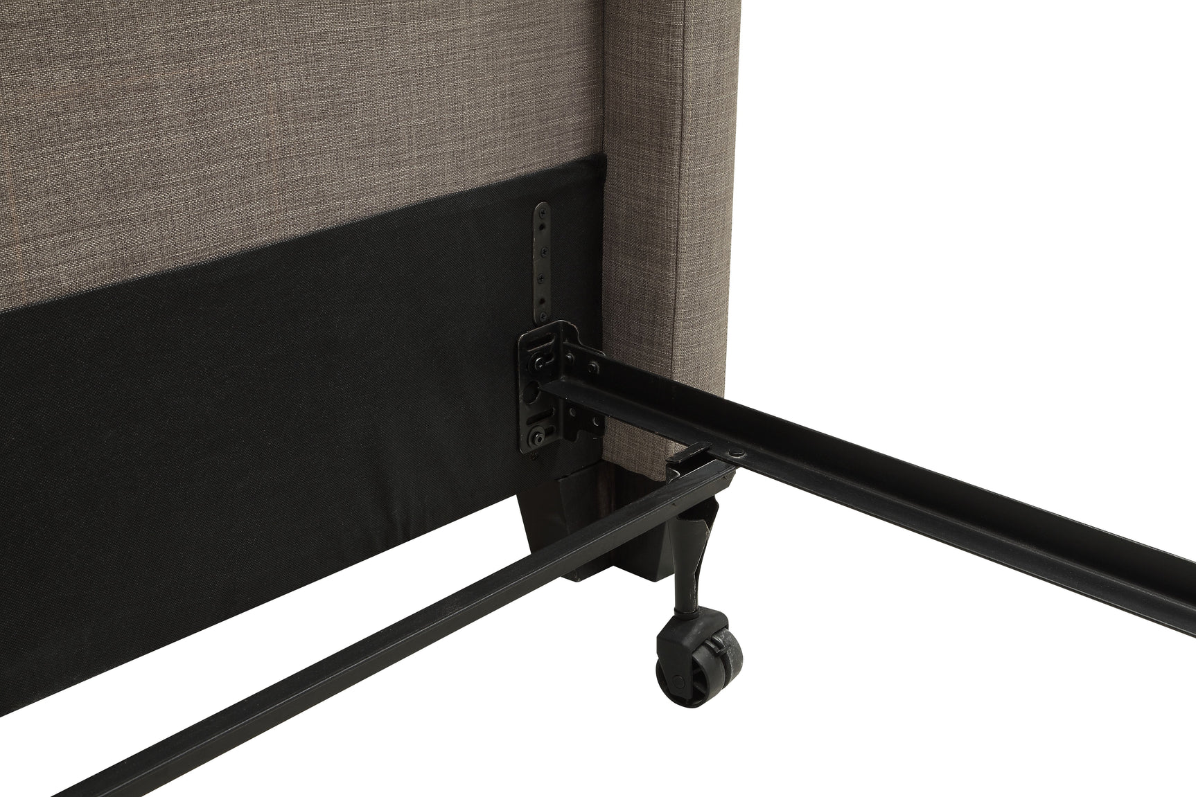 Madeleine Wingback Upholstered Headboard in Dolphin Linen - Ornate Home