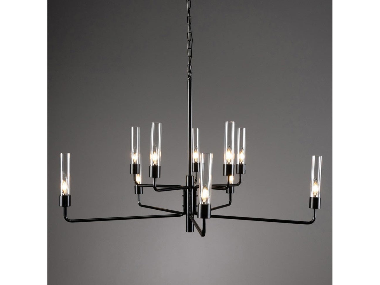Madeline Black Chandelier - Ornate Home
