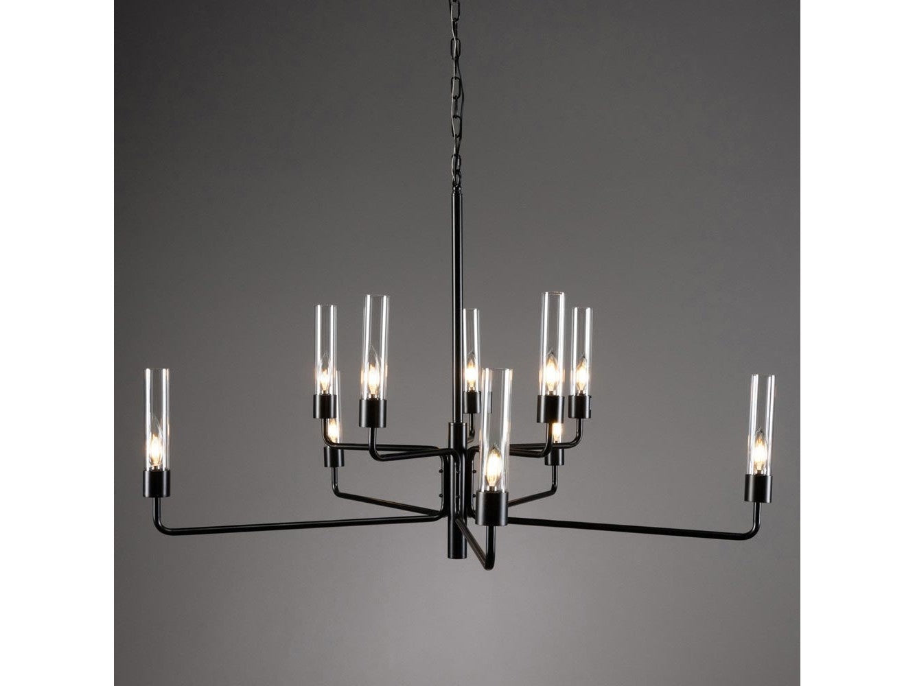 Madeline Black Chandelier - Ornate Home