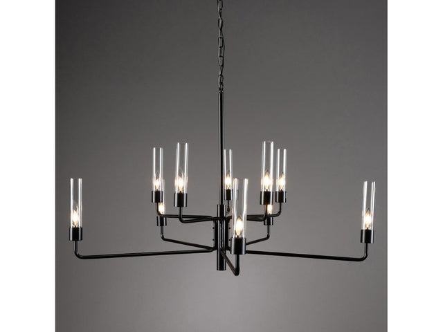 Madeline Black Chandelier - Ornate Home