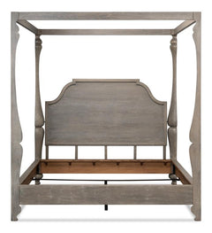 Madeline Grey Bungalow Bed King - Ornate Home