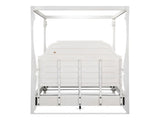 Madeline White Bungalow Bed King - Ornate Home