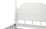 Madeline White Bungalow Bed King - Ornate Home
