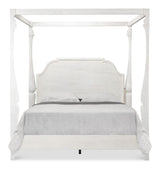 Madeline White Bungalow Bed King - Ornate Home