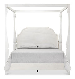 Madeline White Bungalow Bed King - Ornate Home