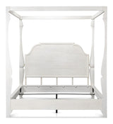 Madeline White Bungalow Bed King - Ornate Home
