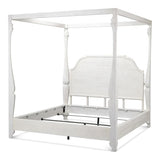 Madeline White Bungalow Bed King - Ornate Home