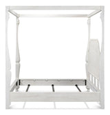 Madeline White Bungalow Bed King - Ornate Home