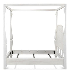 Madeline White Bungalow Bed King - Ornate Home