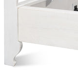 Madeline White Bungalow Bed King - Ornate Home