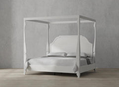 Madeline White Bungalow Bed King - Ornate Home