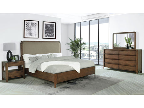Maderia Walnut 4-piece Queen Bedroom Set - Ornate Home