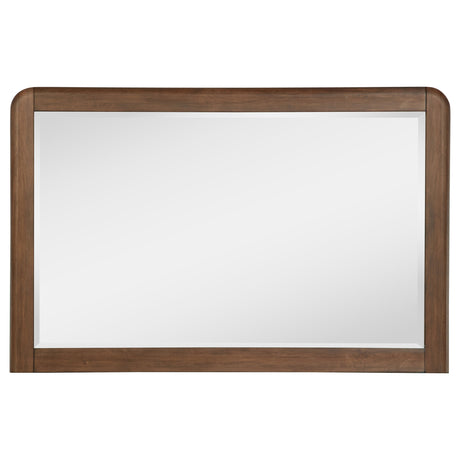 Maderia Walnut Dresser Mirror - Ornate Home
