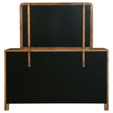 Maderia Walnut Dresser and Mirror - Ornate Home