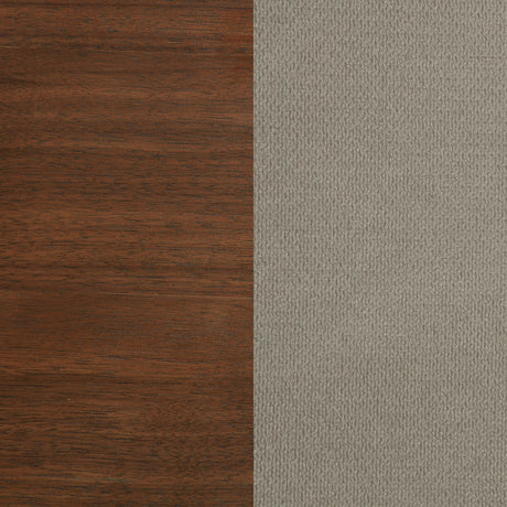 Maderia Walnut Eastern King Panel Bed - Ornate Home