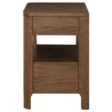 Maderia Walnut Nightstand - Ornate Home