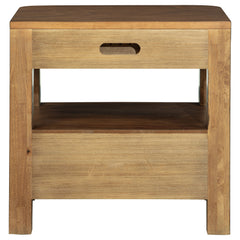 Maderia Walnut Nightstand - Ornate Home