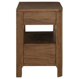 Maderia Walnut Nightstand - Ornate Home