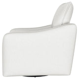 Madia Vanilla Swivel Glider Chair - Ornate Home