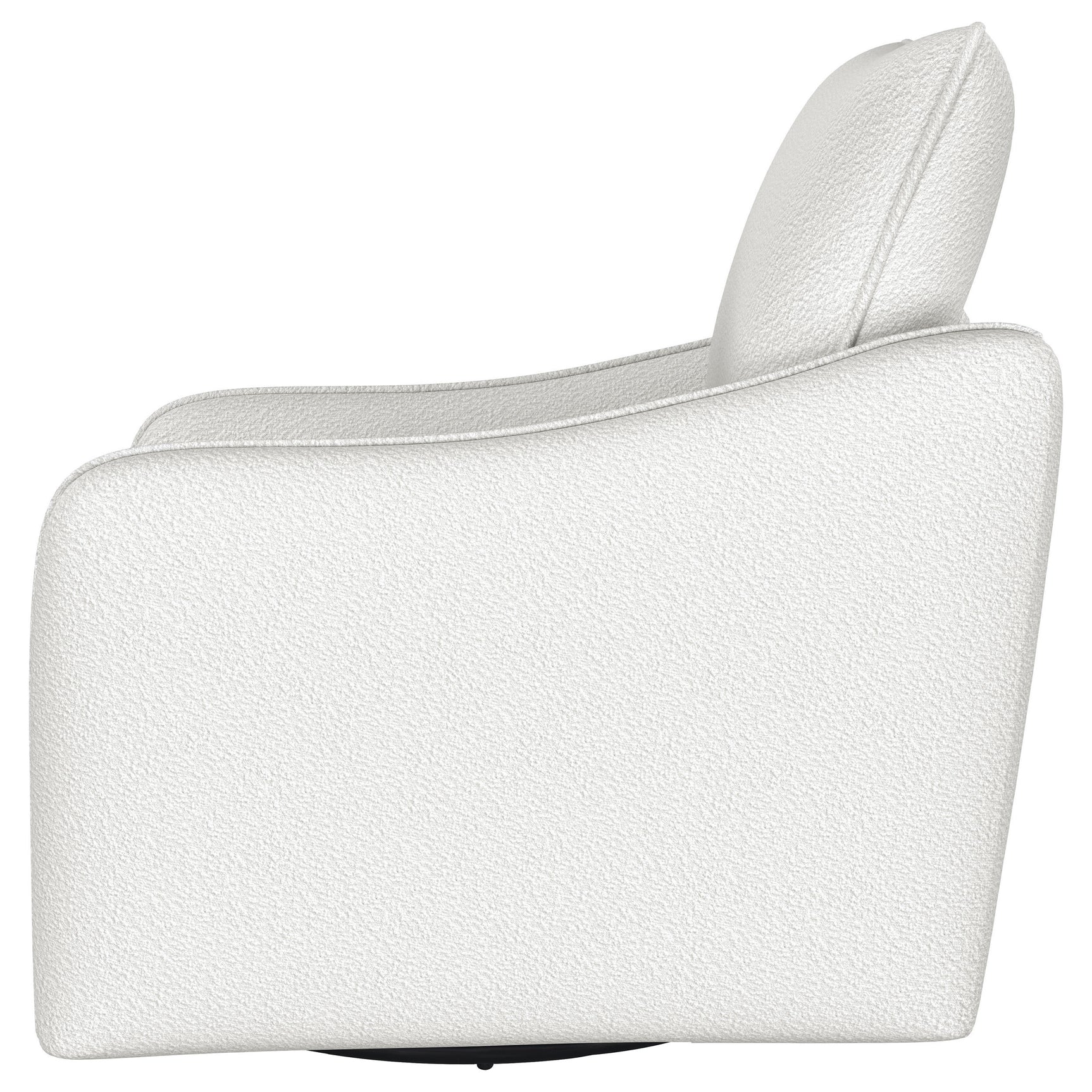 Madia Vanilla Swivel Glider Chair - Ornate Home