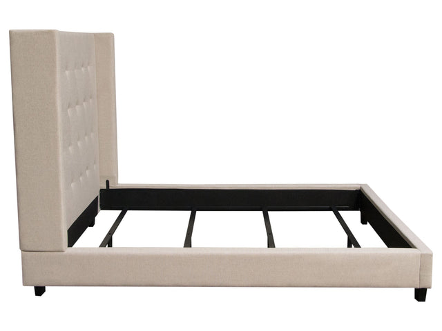 Madison Ave Sand Eastern King Bed - Ornate Home