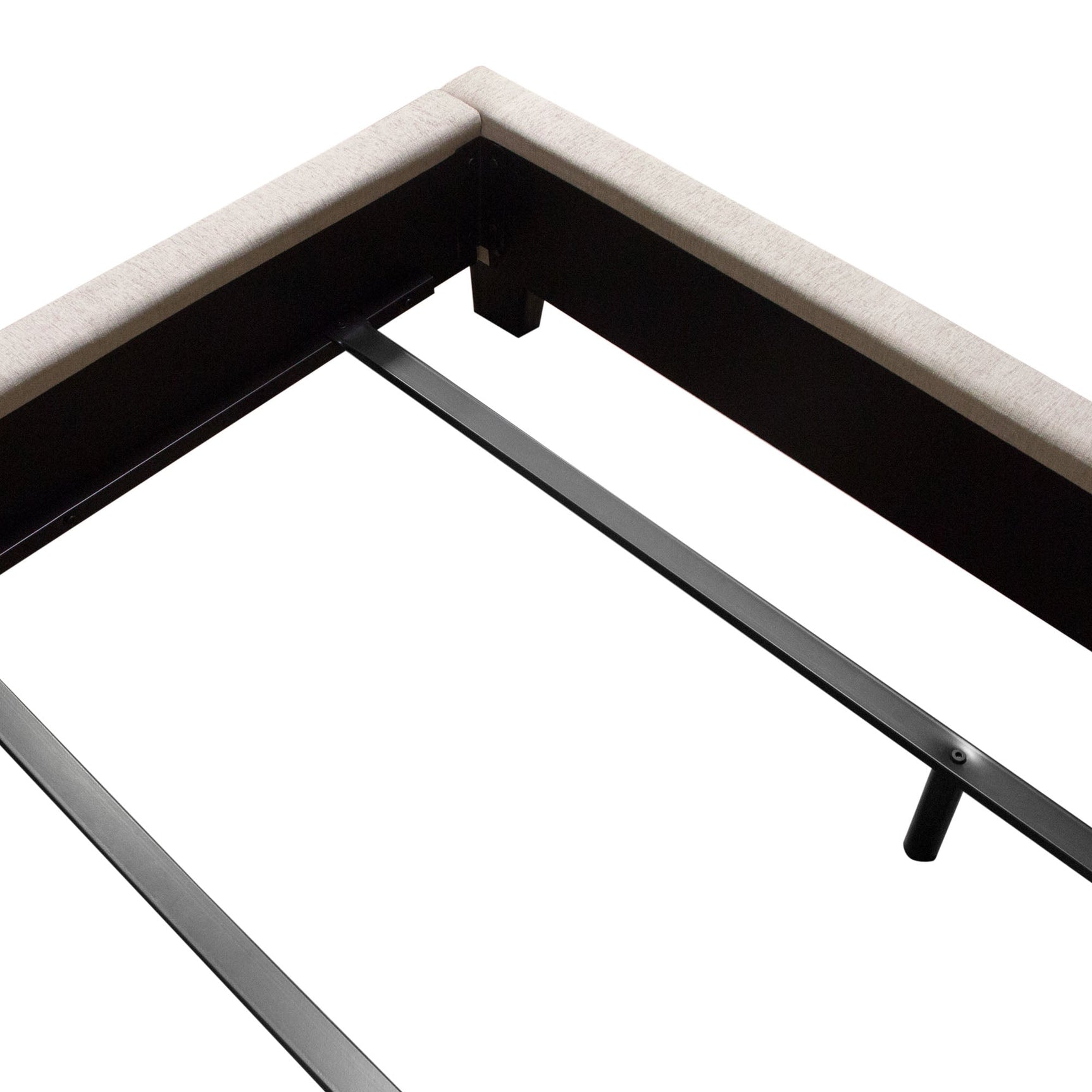 Madison Ave Sand Eastern King Bed - Ornate Home