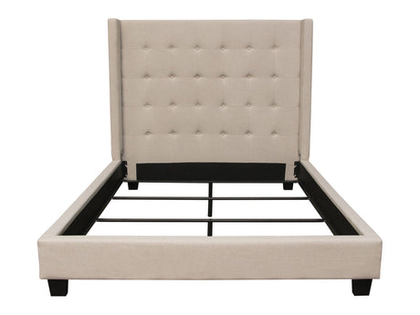 Madison Ave Sand Queen Bed - Ornate Home