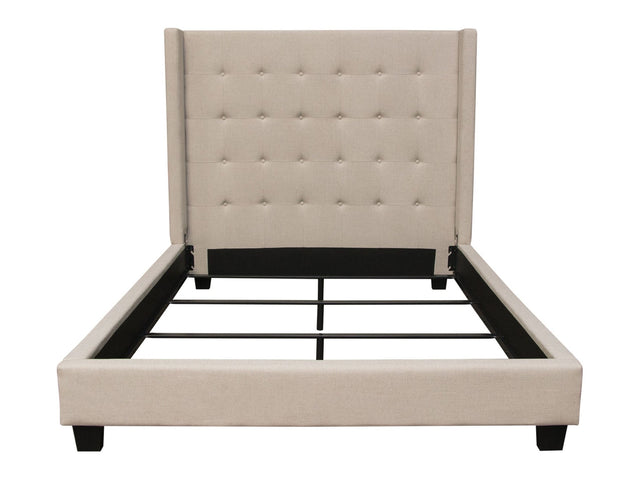 Madison Ave Sand Queen Bed - Ornate Home