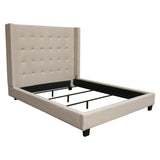 Madison Ave Sand Queen Bed - Ornate Home