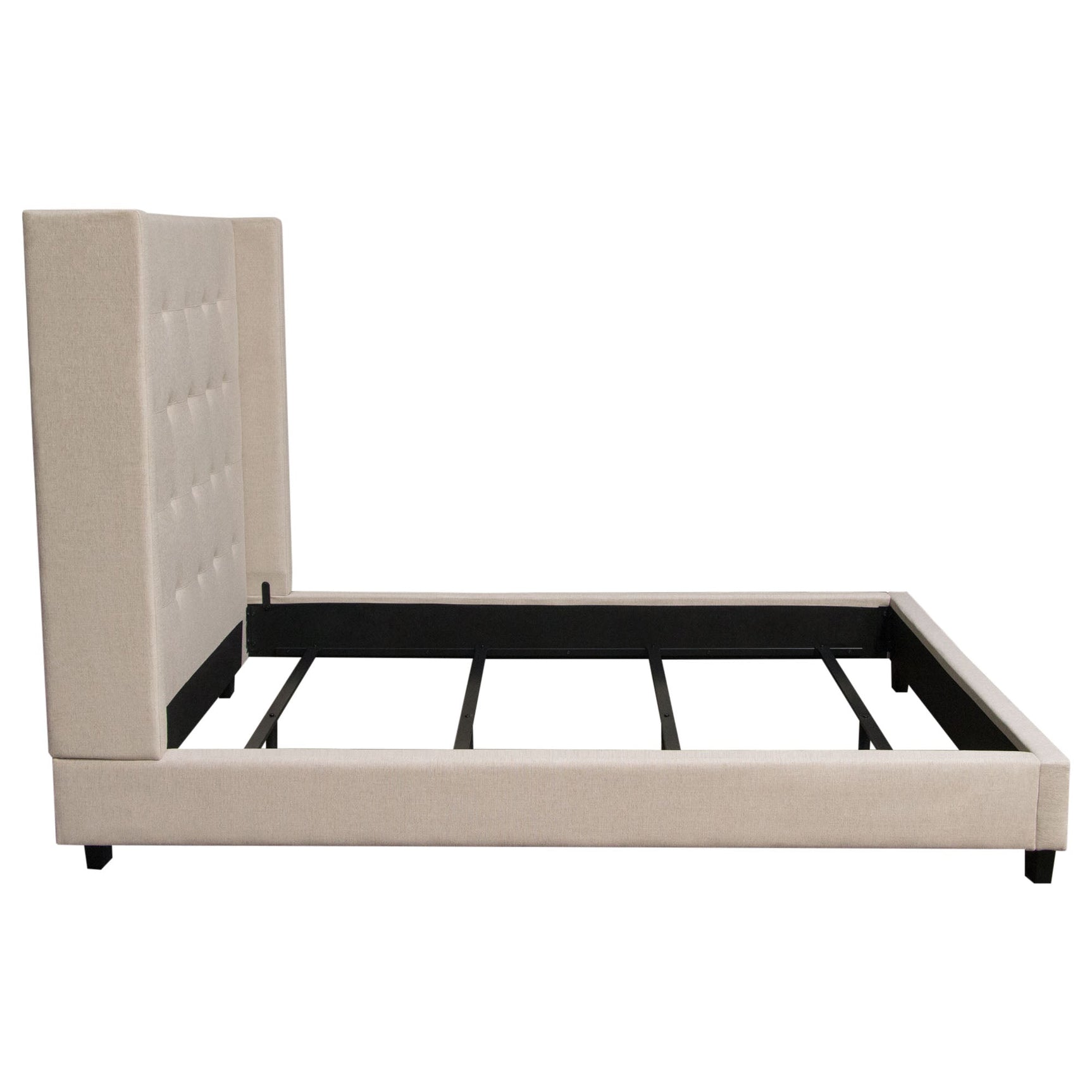 Madison Ave Sand Queen Bed - Ornate Home