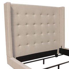 Madison Ave Sand Queen Bed - Ornate Home