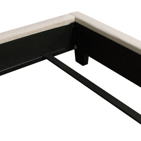 Madison Ave Sand Queen Bed - Ornate Home