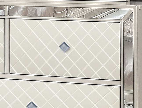 Madison Beige Nightstand - Ornate Home