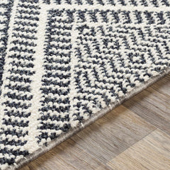 Madison Black&White Area Rug - Clearance - Ornate Home