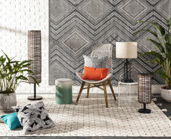 Madison Black&White Area Rug - Clearance - Ornate Home