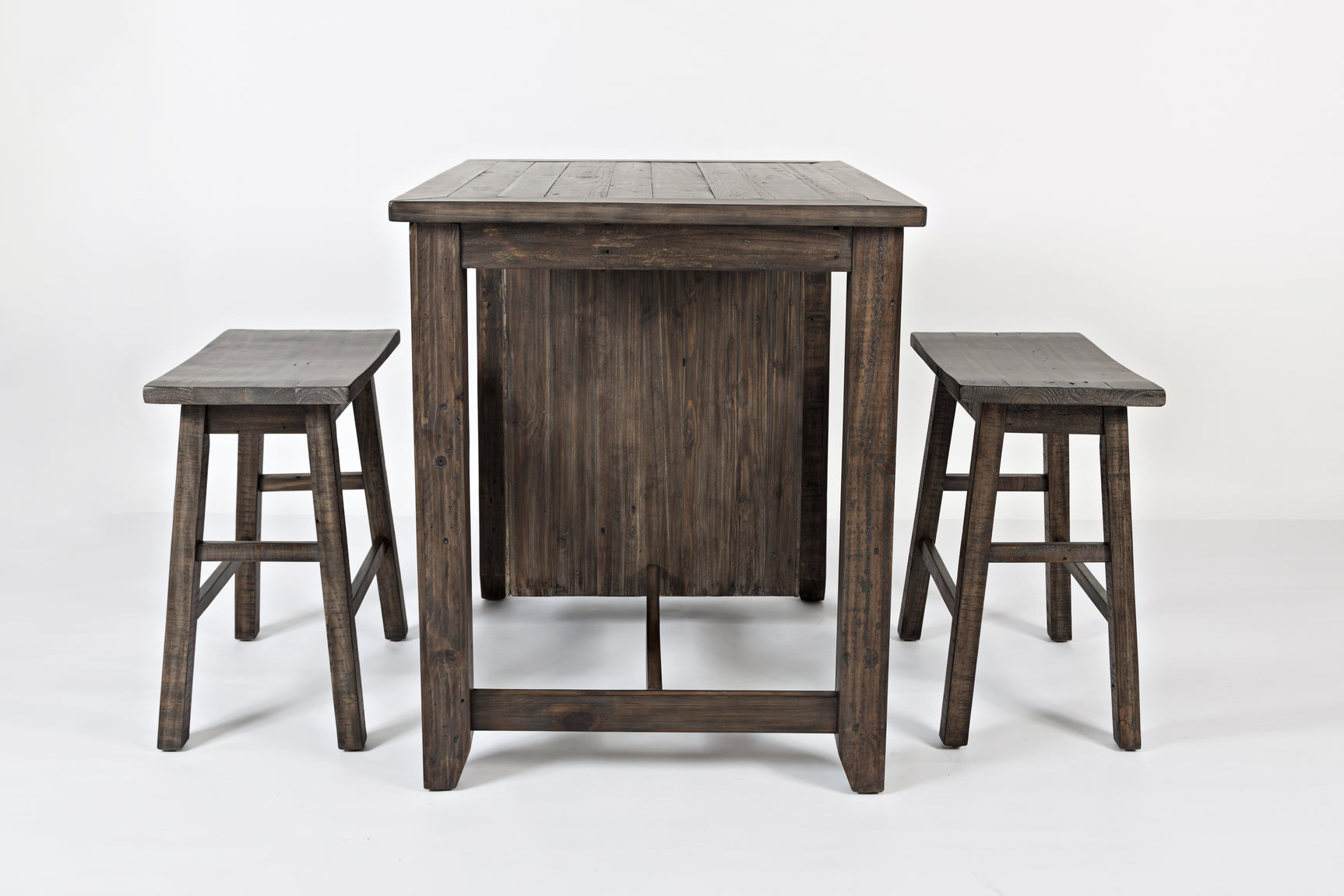 Madison County Barnwood 3pc Counter Set - Ornate Home