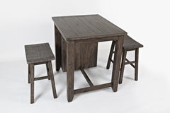 Madison County Barnwood 3pc Counter Set - Ornate Home