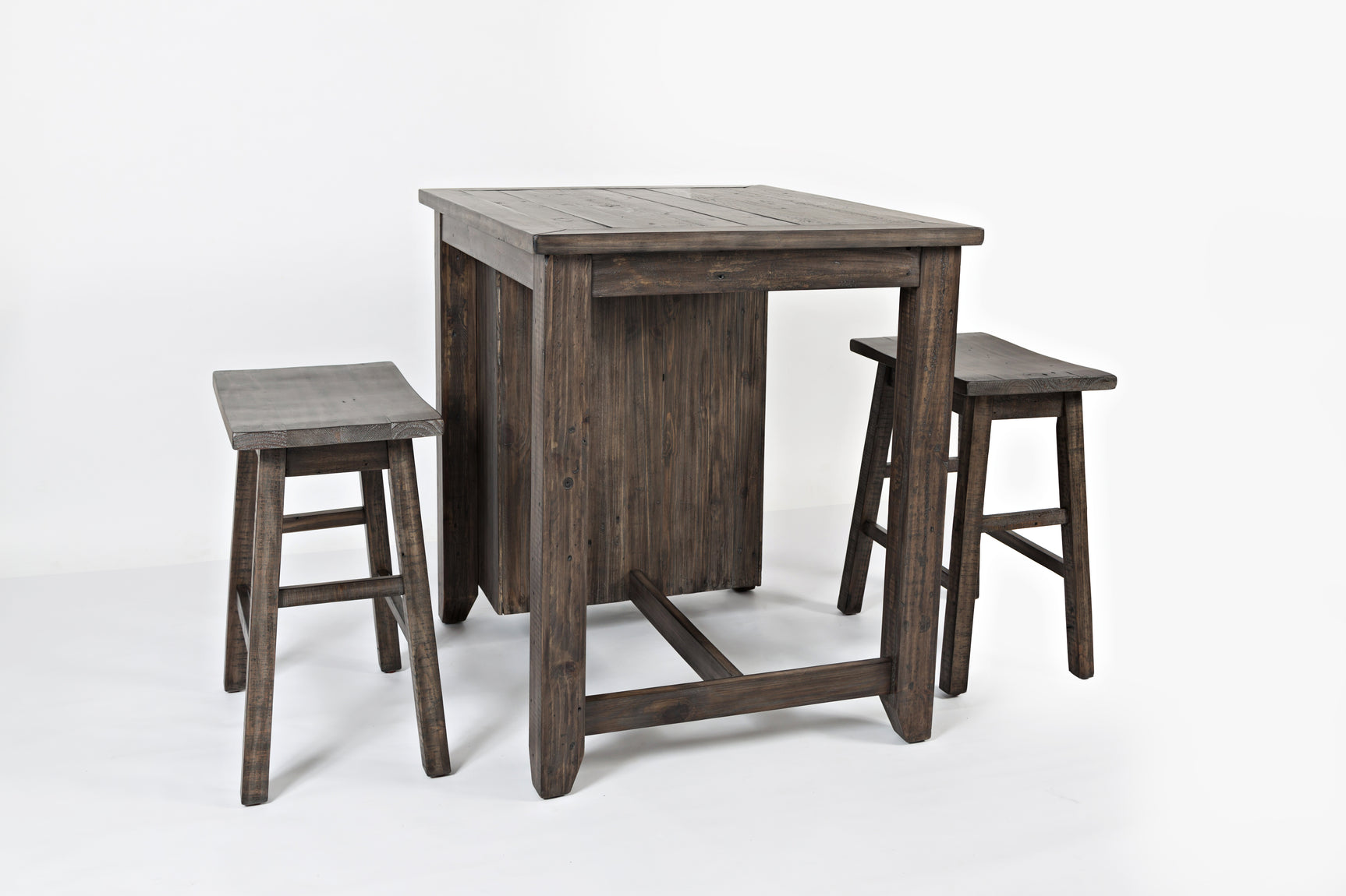 Madison County Barnwood 3pc Counter Set - Ornate Home