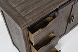 Madison County Barnwood 60 Barn Door Server - Ornate Home