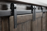 Madison County Barnwood 60 Barn Door Server - Ornate Home