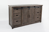 Madison County Barnwood 60 Barn Door Server - Ornate Home