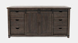 Madison County Barnwood 70 Barn Door Server - Ornate Home