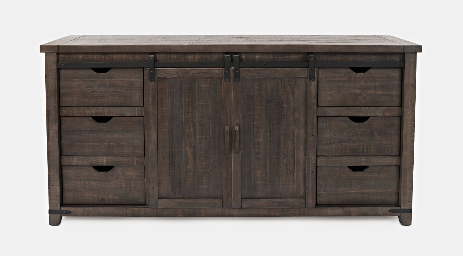 Madison County Barnwood 70 Barn Door Server - Ornate Home