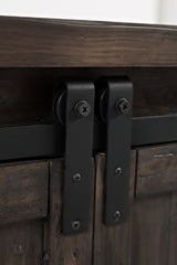 Madison County Barnwood Barn Door Cocktail Table - Ornate Home