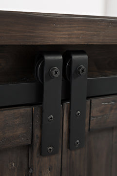 Madison County Barnwood Barn Door Cocktail Table - Ornate Home