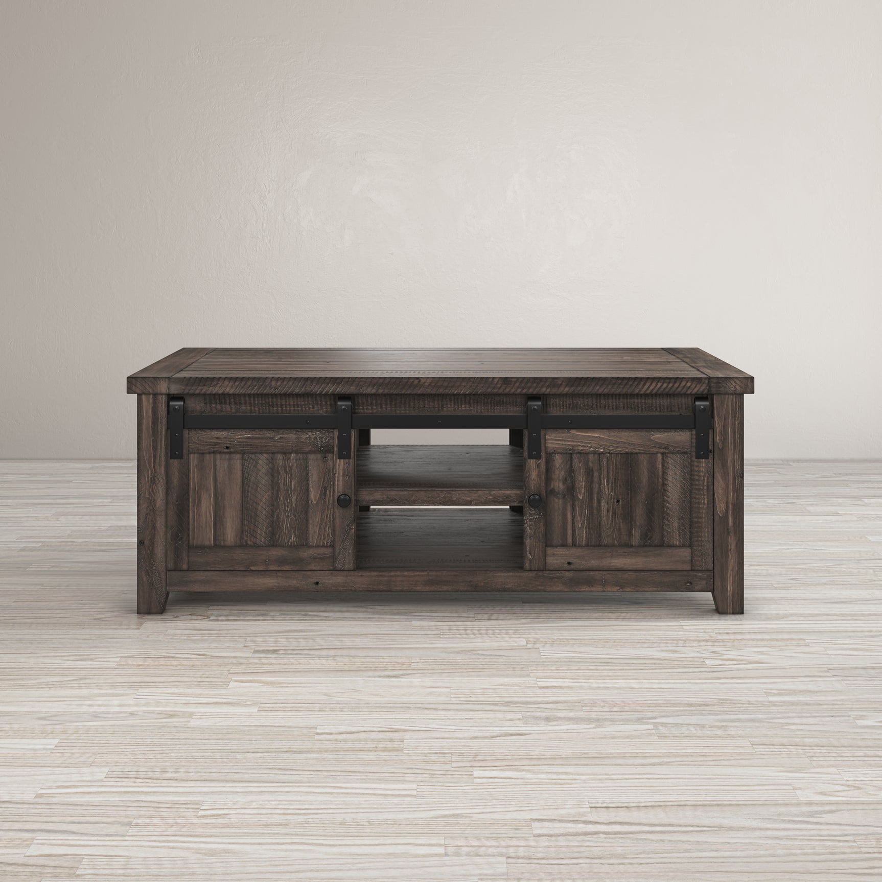 Madison County Barnwood Barn Door Cocktail Table - Ornate Home