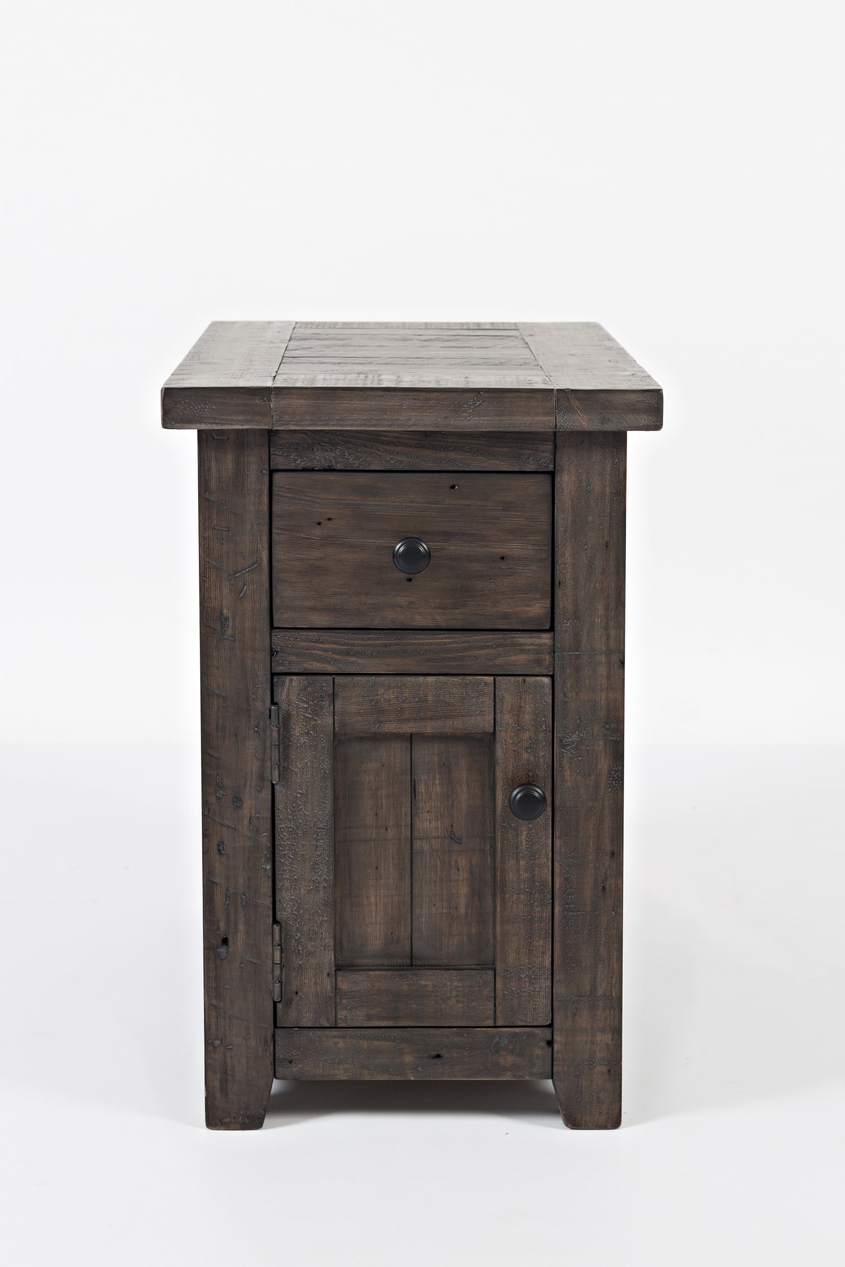Madison County Barnwood Chairside Table - Ornate Home